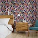 Brewster Home Fashions Vivette Multicolor Hot Tropic Wallpaper - SKU AH909409