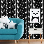 Brewster Home Fashions Vivi Black Giraffe Wallpaper | Wallpaper Twins Brewster Home Fashions Vivi Black Giraffe Wallpaper - SKU 4060-139062