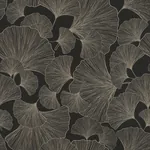Brewster Home Fashions Waft Black Ginkgo Wallpaper | Wallpaper Twins Brewster Home Fashions Waft Black Ginkgo Wallpaper - SKU RH462234