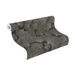 Brewster Home Fashions Waft Black Ginkgo Wallpaper | Wallpaper Twins Brewster Home Fashions Waft Black Ginkgo Wallpaper - SKU RH462234