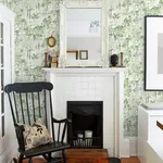 Brewster Home Fashions Walden Green Forest Wallpaper - SKU 3124-13891