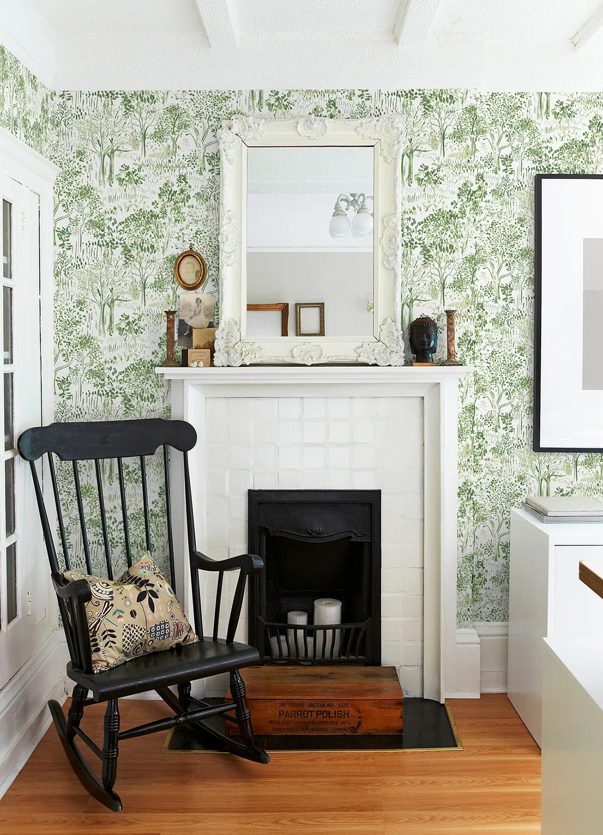 Brewster Home Fashions Walden Green Forest Wallpaper - SKU 3124-13891