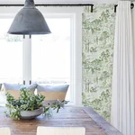 Brewster Home Fashions Walden Green Forest Wallpaper - SKU 3124-13891