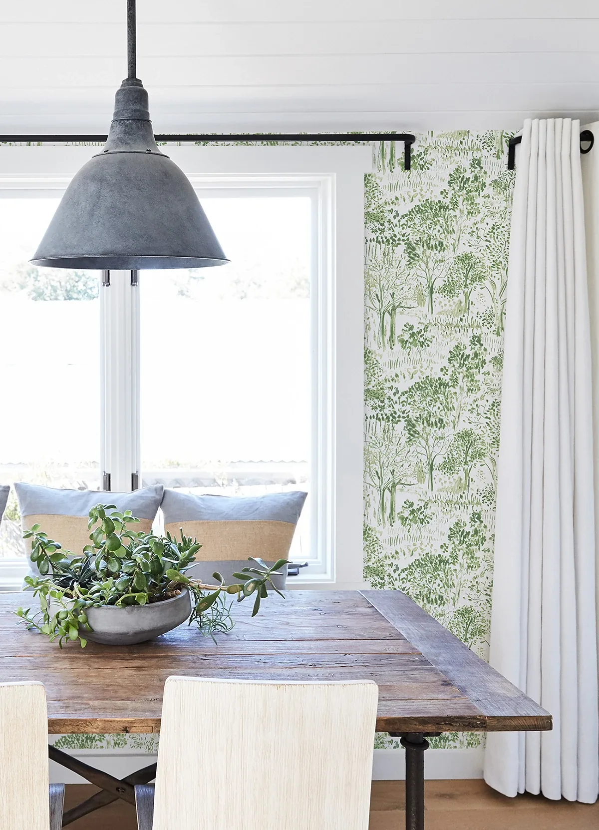 Brewster Home Fashions Walden Green Forest Wallpaper - SKU 3124-13891
