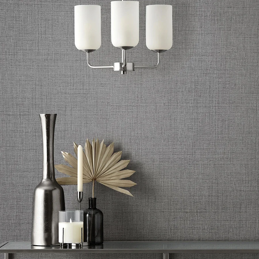 Brewster Home Fashions Weber Dark Grey Texture Wallpaper | Wallpaper Twins Brewster Home Fashions Weber Dark Grey Texture Wallpaper - SKU FD43751