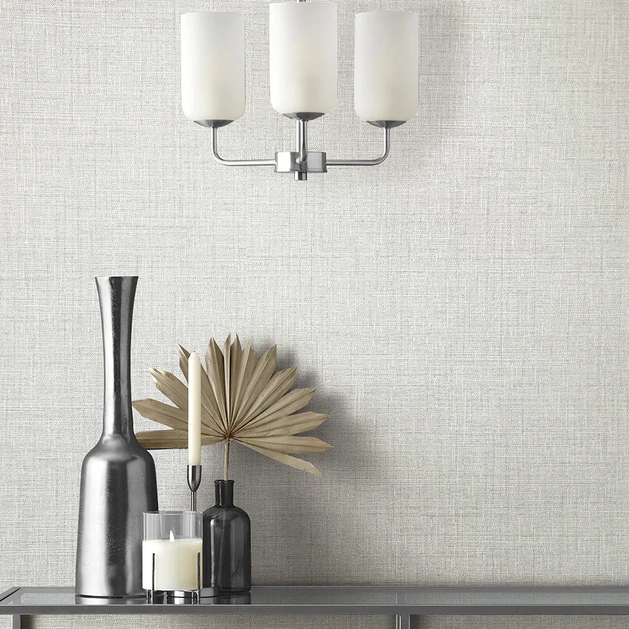 Brewster Home Fashions Weber Light Grey Texture Wallpaper | Wallpaper Twins Brewster Home Fashions Weber Light Grey Texture Wallpaper - SKU FD42826