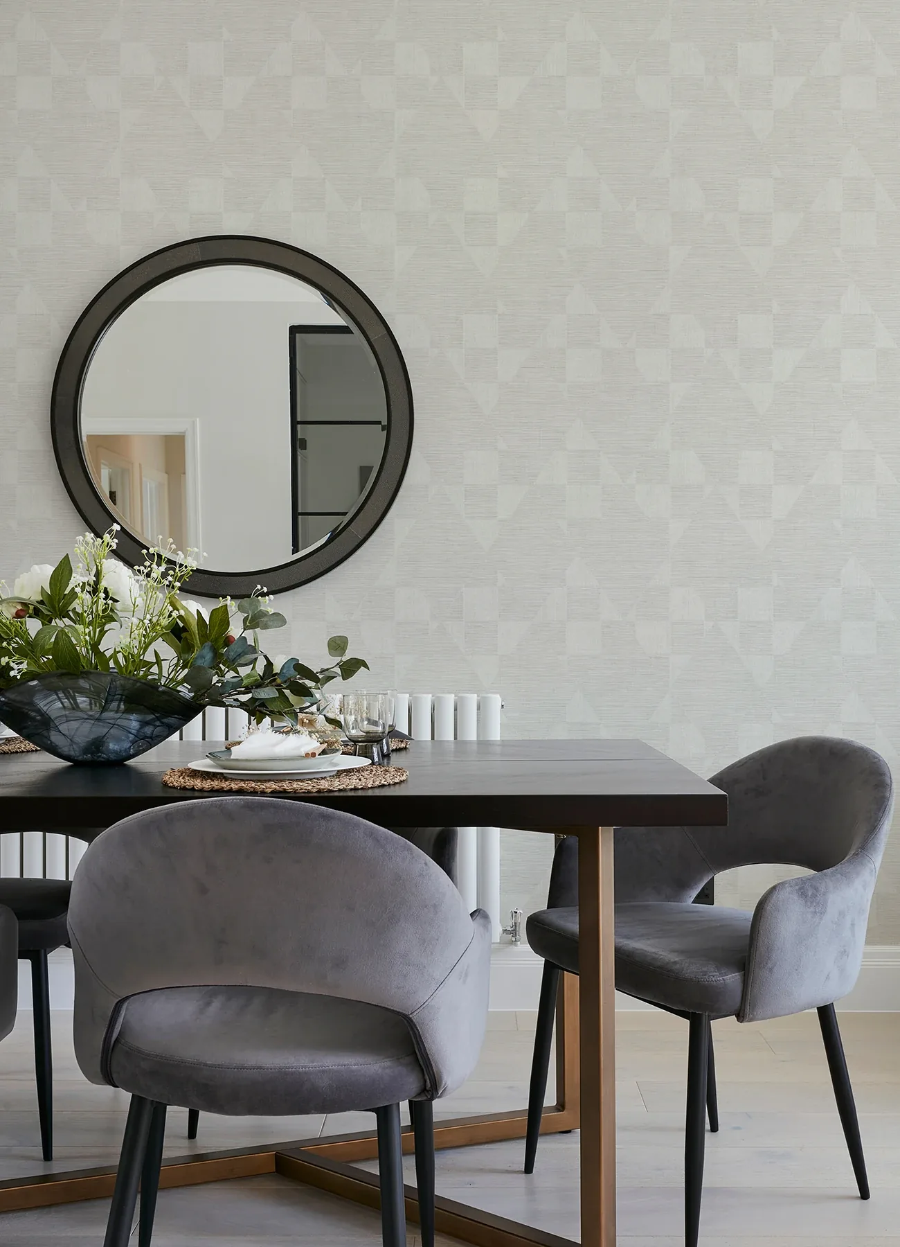 Brewster Home Fashions Wegener Champagne Geometric Wallpaper | Wallpaper Twins Brewster Home Fashions Wegener Champagne Geometric Wallpaper - SKU 4082-381963