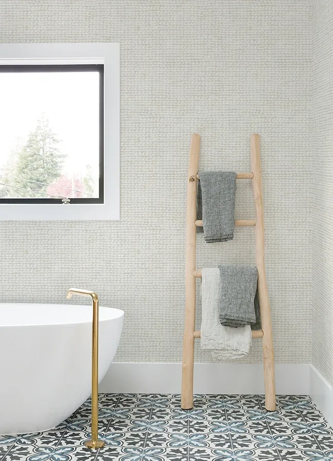 Brewster Home Fashions Wellen Cream Abstract Rope Wallpaper | Wallpaper Twins Brewster Home Fashions Wellen Cream Abstract Rope Wallpaper - SKU 4071-71029