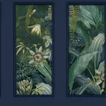 Brewster Home Fashions Wendell Navy Wild Vibes Wallpaper - SKU AH922803
