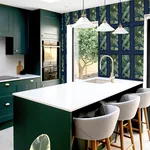 Brewster Home Fashions Wendell Navy Wild Vibes Wallpaper - SKU AH922803