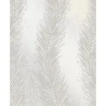 Brewster Home Fashions Wheaton Silver Leaf Wave Wallpaper - SKU 2735-23340