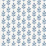 Brewster Home Fashions Whiskers Blue Leaf Wallpaper - SKU 3123-13841