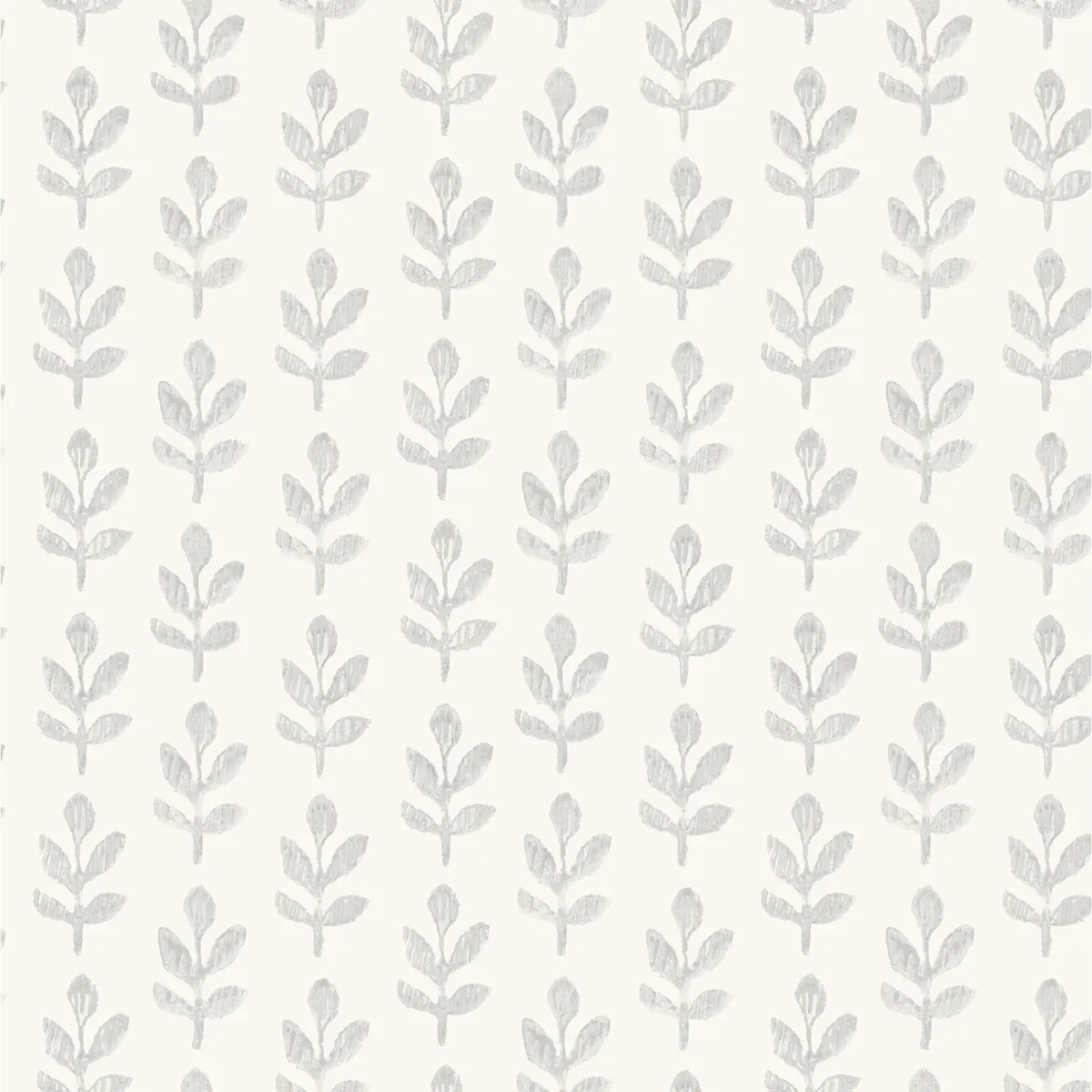3123-13842 | Whiskers Light Grey Leaf Wallpaper
