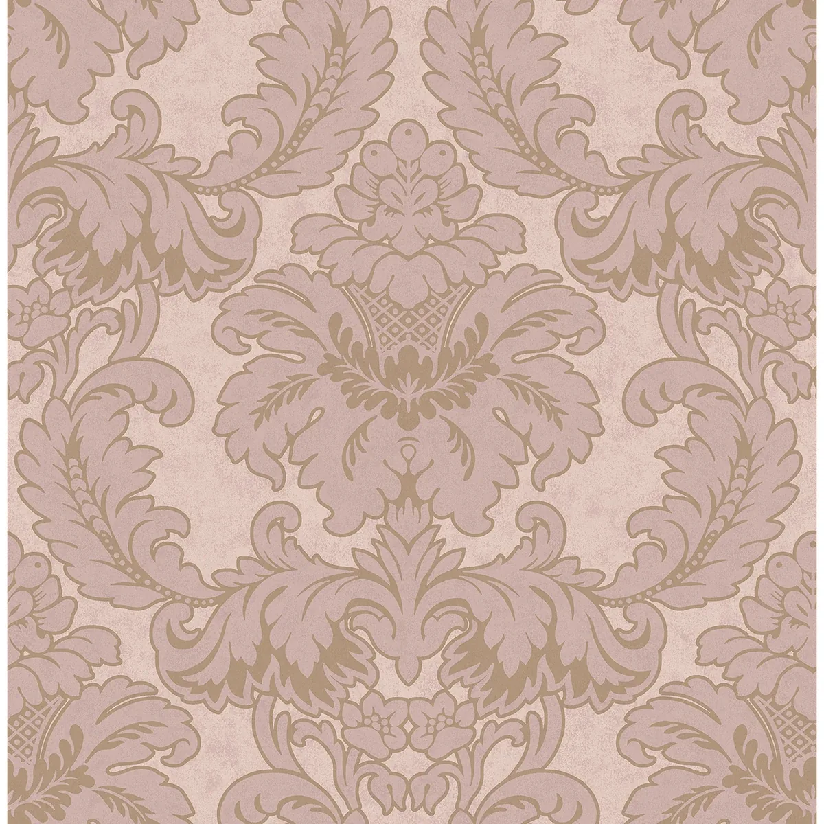 Brewster Home Fashions Windsor Pink Damask Wallpaper - SKU M1706