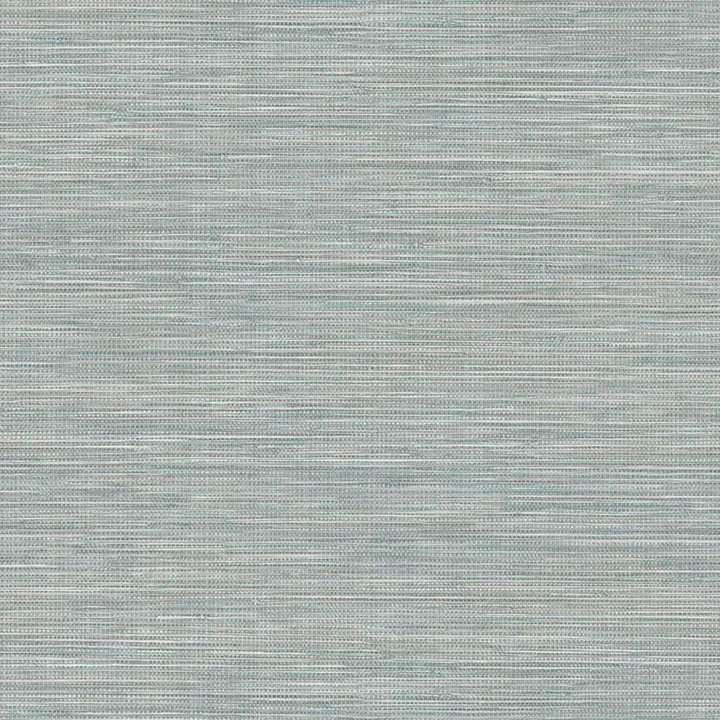 4174-4609 | Winn Aqua Faux Grasscloth Wallpaper