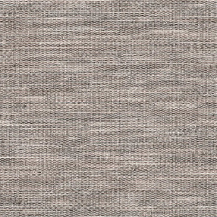 4174-4600 | Winn Dark Brown Faux Grasscloth Wallpaper