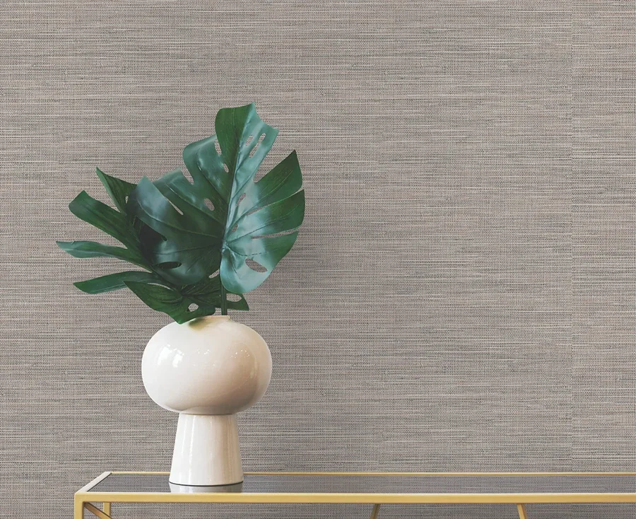 Brewster Home Fashions Winn Dark Brown Faux Grasscloth Wallpaper | Wallpaper Twins Brewster Home Fashions Winn Dark Brown Faux Grasscloth Wallpaper - SKU 4174-4600