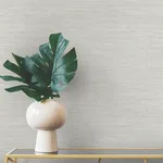 Brewster Home Fashions Winn Light Grey Faux Grasscloth Wallpaper - SKU 4174-4608