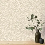 Brewster Home Fashions Winter Berry Beige Vine Wallpaper - SKU 4164-M1842