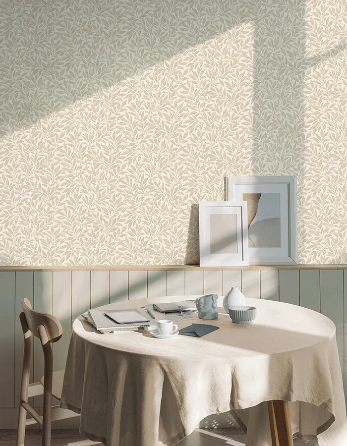 Brewster Home Fashions Winter Berry Beige Vine Wallpaper - SKU 4164-M1842