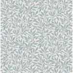 Brewster Home Fashions Winter Berry Blue Vine Wallpaper | Wallpaper Twins Brewster Home Fashions Winter Berry Blue Vine Wallpaper - SKU 4164-M1841