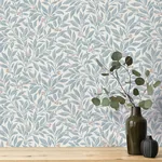 Brewster Home Fashions Winter Berry Blue Vine Wallpaper | Wallpaper Twins Brewster Home Fashions Winter Berry Blue Vine Wallpaper - SKU 4164-M1841