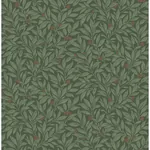 Brewster Home Fashions Winter Berry Evergreen Vine Wallpaper | Wallpaper Twins Brewster Home Fashions Winter Berry Evergreen Vine Wallpaper - SKU 4164-M1844