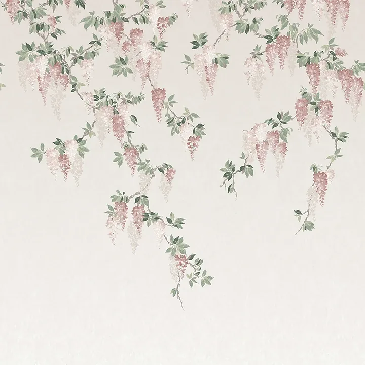 Brewster Home Fashions Wisteria Blush Wall Mural - SKU 4164-50939