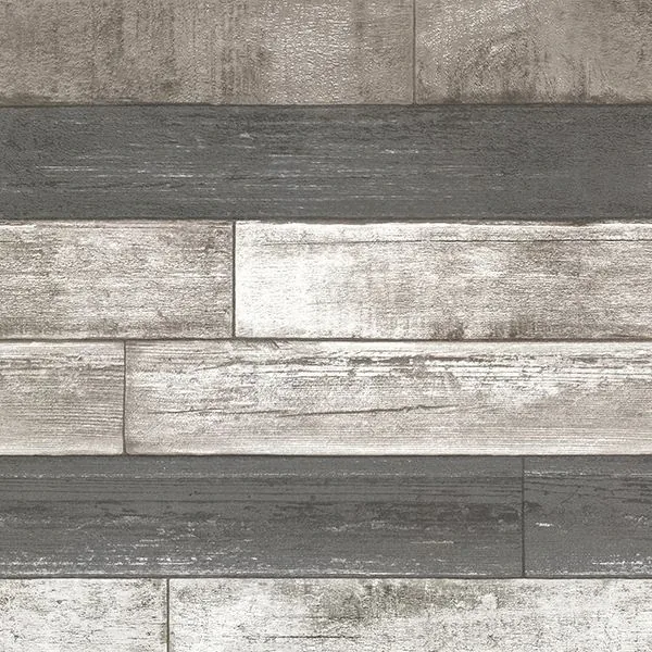 Brewster Home Fashions Wood Grey Ashwile Wallpaper - SKU 2686-20198
