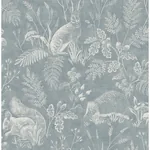 Brewster Home Fashions Woodland Blue Toile Wallpaper - SKU 4164-M1802