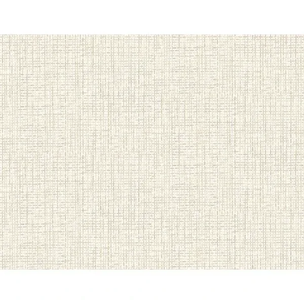 PS41302 | Woven White Grid Wallpaper