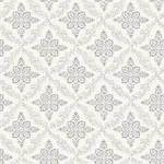 Brewster Home Fashions Wynonna Light Grey Geometric Floral Wallpaper - SKU 3119-13531