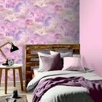 Brewster Home Fashions Xena Pink Galaxy Unicorn Wallpaper | Wallpaper Twins Brewster Home Fashions Xena Pink Galaxy Unicorn Wallpaper - SKU AH292901