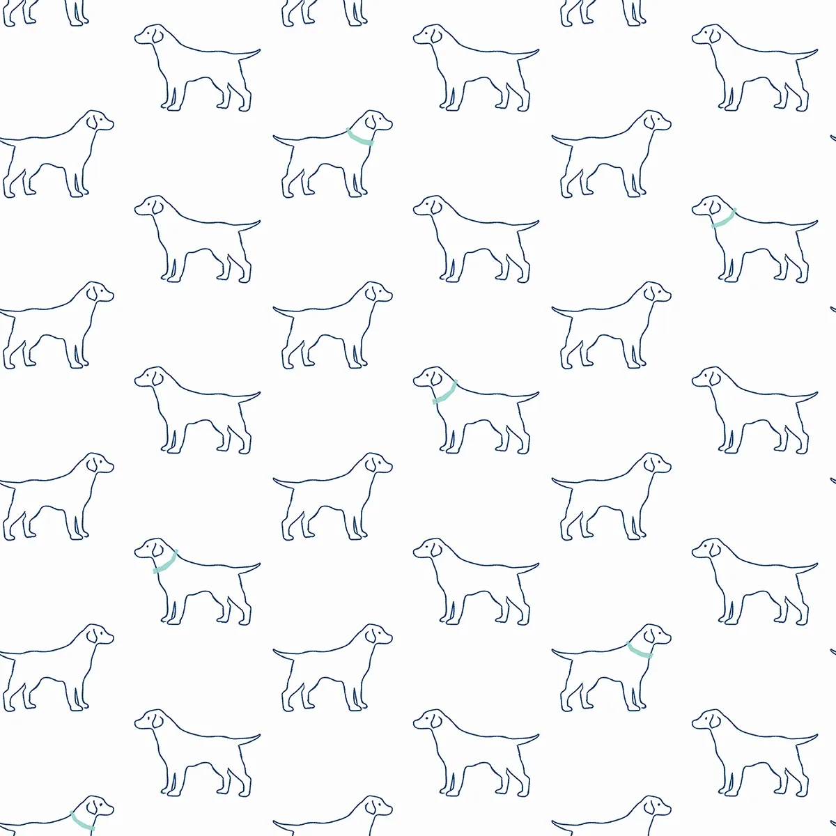 Brewster Home Fashions Yoop Off White Dog Wallpaper - SKU 3122-10404