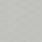 Brewster Home Fashions Yoop Slate Dog Wallpaper | Wallpaper Twins Brewster Home Fashions Yoop Slate Dog Wallpaper - SKU 3122-10403