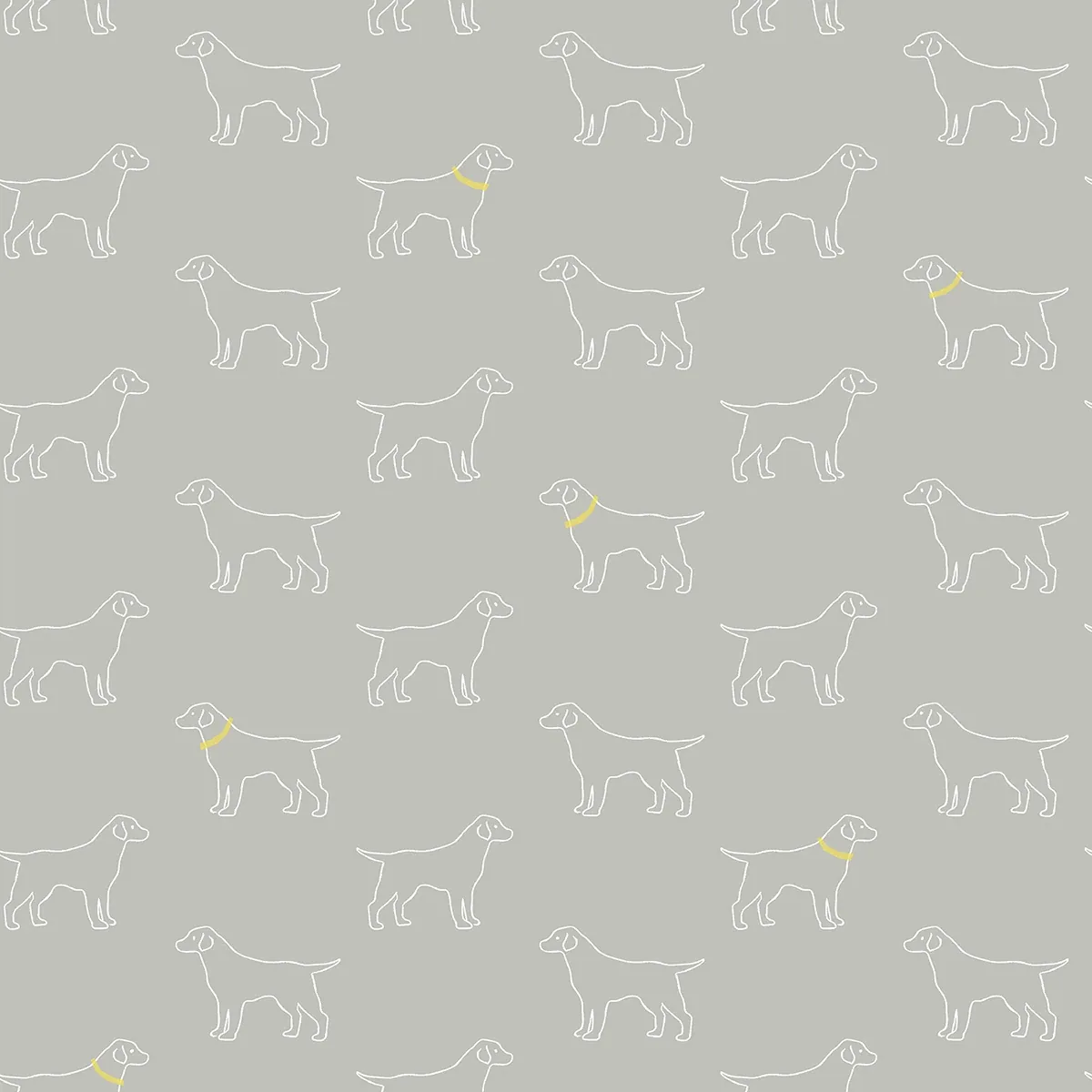 Brewster Home Fashions Yoop Slate Dog Wallpaper - SKU 3122-10403