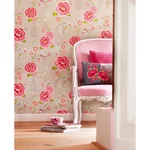 Brewster Home Fashions Yuma Khaki Birds in Paradise Wallpaper - SKU 300163