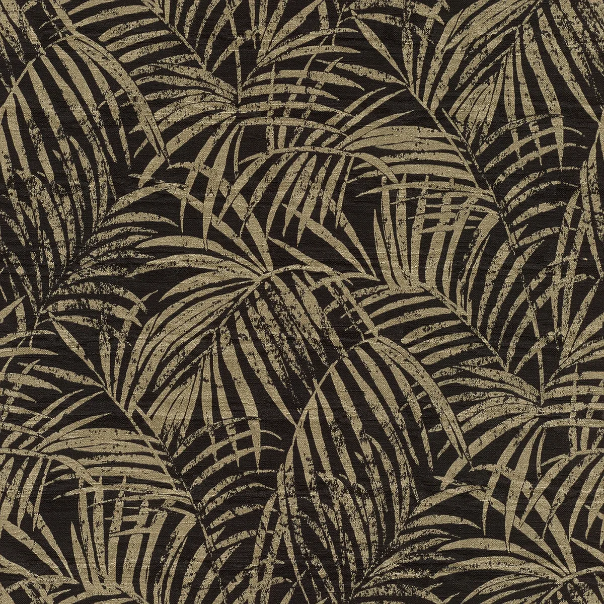 Brewster Home Fashions Yumi Black Palm Leaf Wallpaper - SKU 4035-832143