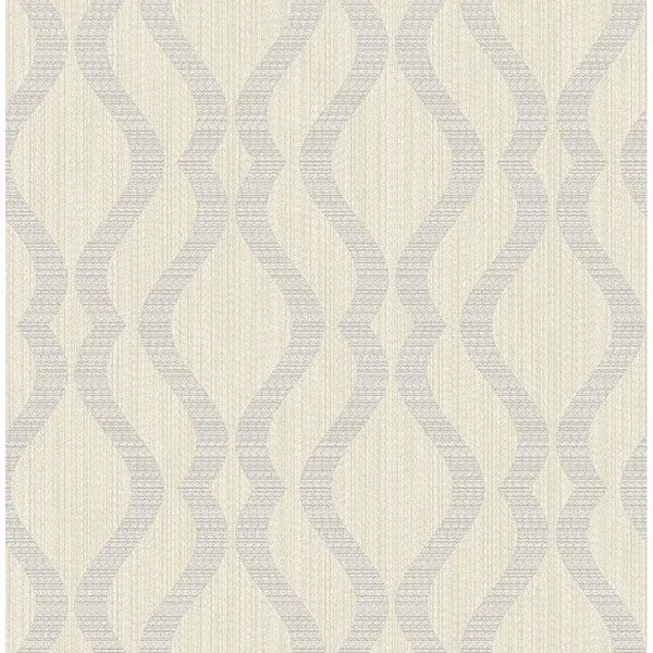 2834-25064 | Yves Multicolor Ogee Wallpaper