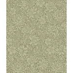 Brewster Home Fashions Zahara Olive Floral Wallpaper - SKU 316024