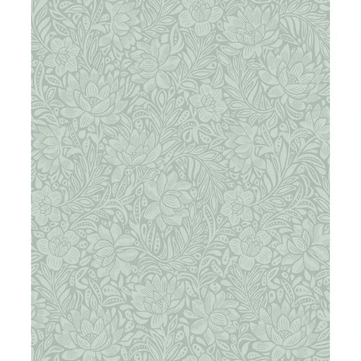 316025 | Zahara Seafoam Floral Wallpaper