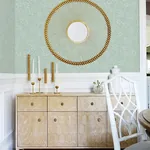 Brewster Home Fashions Zahara Seafoam Floral Wallpaper - SKU 316025