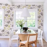 Brewster Home Fashions Zahra Grey Floral Wallpaper - SKU 2904-25679