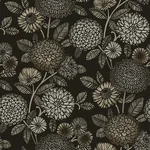Brewster Home Fashions Zalipie Black Floral Trail Wallpaper - SKU 3125-72327