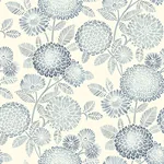 Brewster Home Fashions Zalipie Blue Floral Trail Wallpaper - SKU 3125-72328
