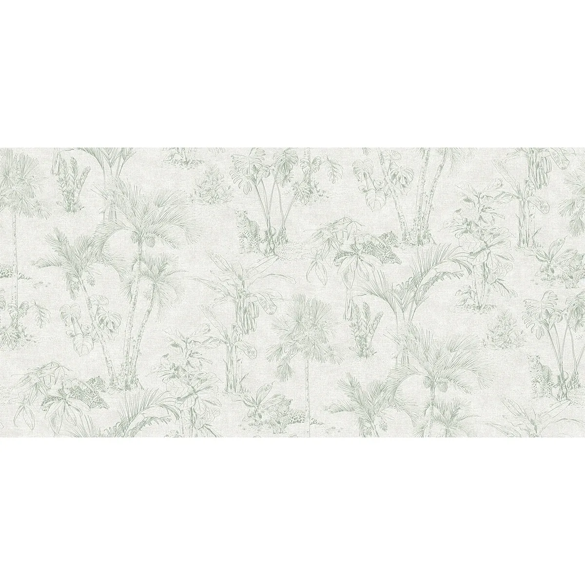 4044-38021-2 | Zapata Green Tropical Jungle Wallpaper