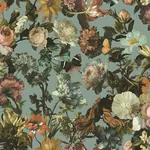 Brewster Home Fashions Zarinda Light Blue Flowers Wallpaper - SKU DD139292