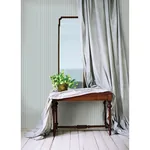 Brewster Home Fashions Zeta Light Blue Moire Stripe Wallpaper - SKU 4058-24890