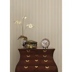Brewster Home Fashions Zeta Peach Moire Stripe Wallpaper - SKU 4058-21792