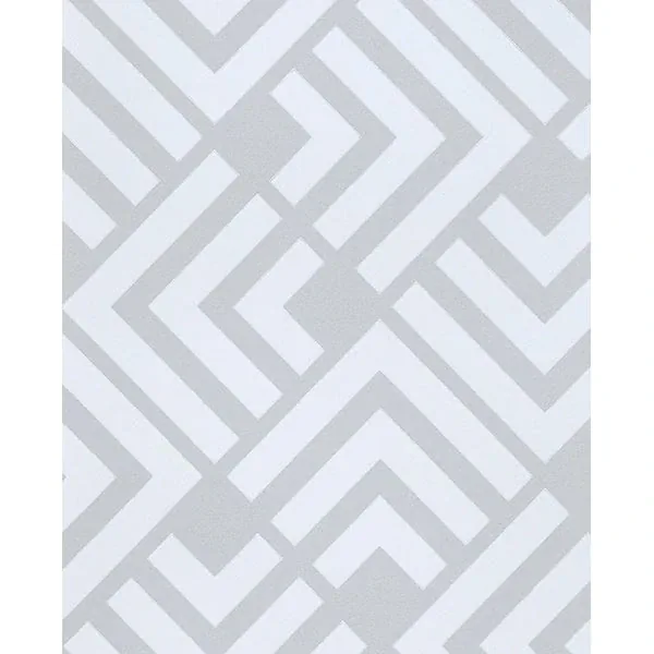 Brewster Home Fashions Zig Grey Geometric Wallpaper - SKU 366044